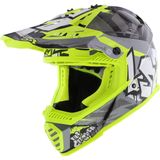 LS2 - MX437 Fast II Mini - Crosshelm - Zwart - KPA - ECE 22-06