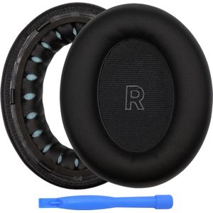 MMOBIEL Vervangende Oorkussens Geschikt voor Bose QuietComfort Ultra Wireless Noise Cancelling Hoofdtelefoons – Memory Foam en Protein PU Koptelefoon Oorkussens - Noise Isolation Earpads – Zwart