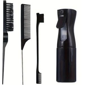 elyza Mist Spray Bottle - Waterverstuiver - Mist verstuiver - Waterspuit - Sprayflacon - Spuitfles - Kappersspuit - Mist Sprayer - Zwart