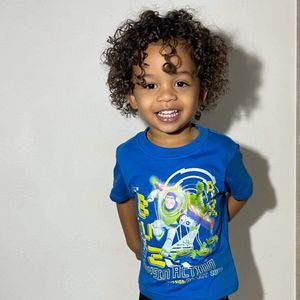Toy story shirt blauw-Maat 128