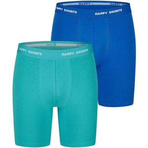 Happy Shorts - Retro Boxer - Neon - 2er-Pack - Long