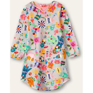 Oilily - Dutje jersey nightgown - Grijs - 92/2T