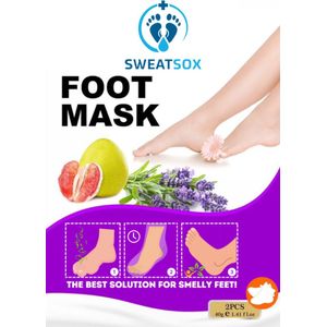 SweatSox® - FootMask - The Best Solution For Smelly Feet - Anti Zweetvoeten behandeling - stinkvoeten oplossing
