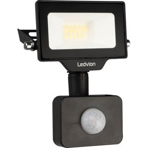 Ledvion Breedstraler Osram, Bewegingssensor, 10W, 4000K, Quick Connector, 5 Jaar garantie, LED, Buitenlamp, Binnen Lamp