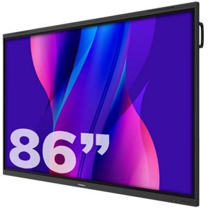 Synetech Elite Taurus 86 inch 4K interactieve touchscreen, Android 13, 8+64GB, Speakerphone, 20wx2 + 16x2, Microphone, anti-bacterial, EDLA, Screen extension, AI compatible NPU 6T Processor, 2x pen, OPS optional