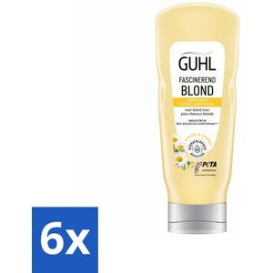 Guhl - Conditioner - Colorshine Blond Glans - 200 ml - Voordeelverpakking - 6 stuks