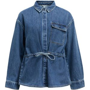 Object Jas Objrosie Jacket E Aw Fair 25 23048863 Medium Blue Denim Dames Maat - 36
