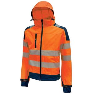 U-Power - Miky - Softshell Jas - Oranje - Ademend en Winddicht