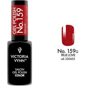 Victoria Vynn – Salon Gelpolish 159 True Love - glitter rood - gel polish - gellak - nagels - nagelverzorging - nagelstyliste - uv / led - nagelstylist - callance