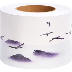 Zelfklevende decoratieve behangrand voor badkamer, woonkamer en keuken - 10 cm x 500 cm