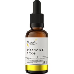 Vitaminen - Vitamine C - Veganistisch - OstroVit Pharma Vitamin C drops 30 ml - Laboratorium getest kwaliteit!
