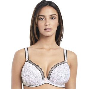 Freya Urban Echo Beha Kleur Fantasie print afgezet met grijs tinten Maat 60H