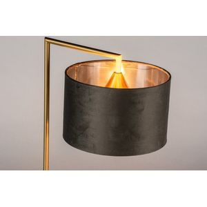Lumidora Tafellamp 31073 - BRED - E27 - Grijs - Goud - Zilver -oud zilver - Messing - Metaal