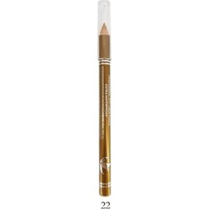 Easy Paris Cosmetics - Oogpotlood - Eyeliner Pencil - Extra Waterproof - Goud - Dorado - Nummer 022 -1 Stuks