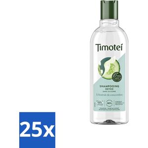 Timotei - Shampoo - Detox - 300ml - Komkommerextract - Siliconenvrij