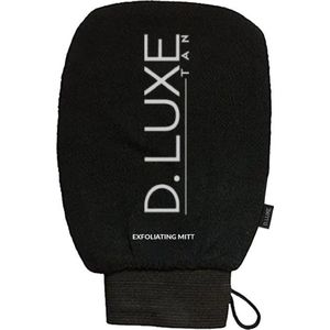 D.Luxe Tan Exfoliating Mitt, scrub handschoen