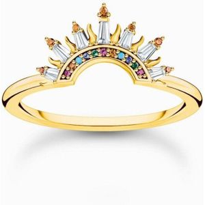 Thomas Sabo - TR2456-488-7-50 - Ring - Dames - Gerecycled Zilver - Geel Goud Verguld - Weite 50