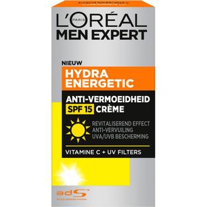 L'Oréal Paris Men Expert hydraterende dagcrème SPF 15 - 6x50ml - Voordeelverpakking