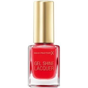 Max Factor - Gel Shine Lacquer - Nagellak - Rood - 11 ml