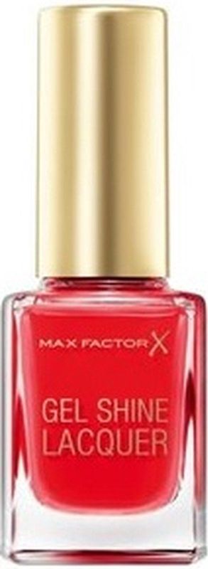 Max Factor - Gel Shine Lacquer - Nagellak - Rood - 11 ml