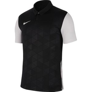 Nike Sportpolo - Maat 140  - Unisex - zwart/ wit