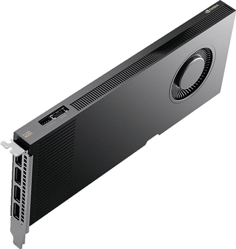 PNY - NVIDIA RTX PRO 4000 - Grafische Kaart - 24GB - Blackwell Generation