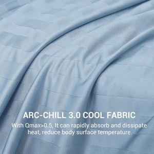 S&Dshopline® Koeldeken, zomerdeken, Japanse Arc-Chill 3.0, koelvezels, Q-Max > 0,5, dubbelzijdige zelfkoelende deken voor een betere slaap, anti-allergie en ademende zachte woondeken, 150 x 200 cm