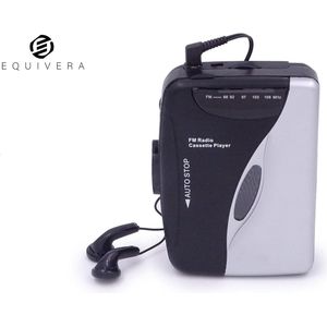 Equivera Cassette Speler - Cassette - Cassettespeler - Cassettebandjes - Cassetterecorder