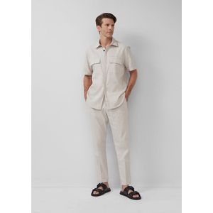 Chino Broek - Relaxed Fit - Linnenmix