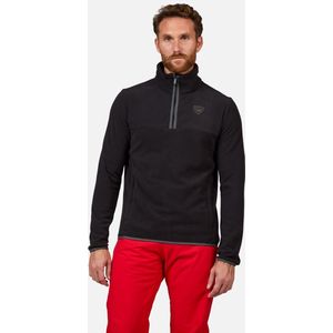 Rossignol Strawpile Fleece Met Halve Rits Zwart S Man