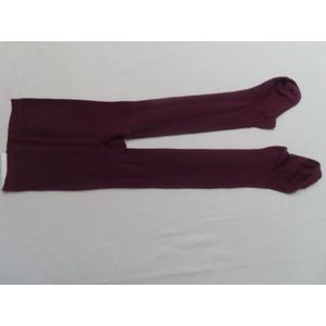 Maillot - Collant - Kousenbroek - Purper - Effen - 86/92