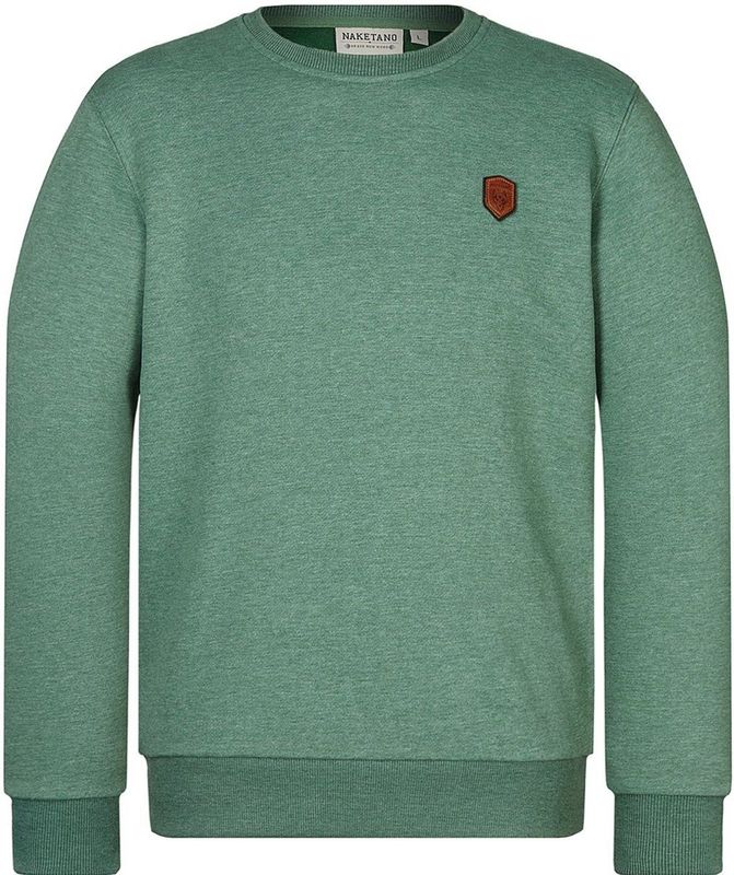 Naketano Pullover Rainerius 2300-0207 Pine Green Melange-S