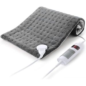 Warmtekussen Oplaadbaar - Elektrisch Warmtekussen - Draadloos Warmtekussen - Herlaadbaar - Verwarmd Kussen - Warmtekussen Rug - Warmtekussen Nek - Pijnverlichting - Comfort & Ontspanning