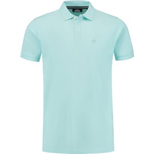 Boston Brothers polo shirt - Heren Poloshirt – mint – Maat S – polo shirt heren – uni – effen – pique - nieuwe kleur