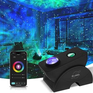 Slimme LED Sterrenhemel Projector met App en Spraakbesturing – Nachtlamp voor Kinderen en Volwassenen, Galaxy Projector