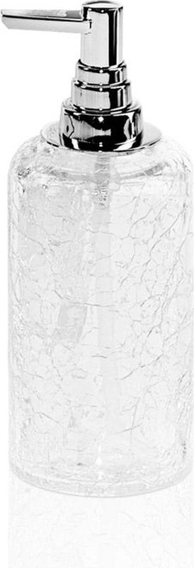 Decor Walther - Crack CR SSP - Zeepdispenser - Chrome - Glas, 310 ml