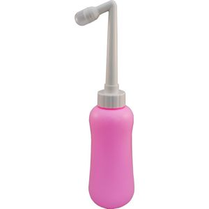 JMT-one - Mobiele Bidet Handdouche - Vakantie Tip - 450ml - Roze - Draagbare bidet - Portable Bidet - Peri Bottle - Postpartum - Peri Fles