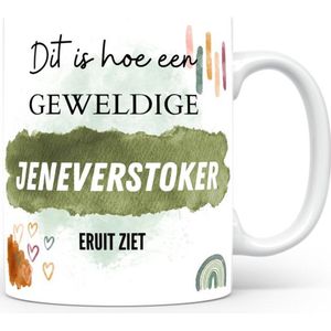 Mok bedrukken met beroep Jeneverstoker