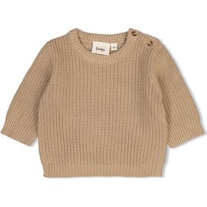 Feetje Sweater gebreid Taupe - The Magic is in You