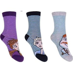 Frozen - Sokken - pack 2 -  3 pack - Maat 23-26