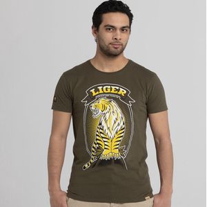 LIGER - Limited Edition van 360 stuks - Claudia Hek - Ancient Liger - T-Shirt - Maat L