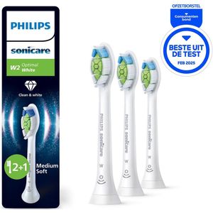 Philips Sonicare Optimal White Set van 2+1 opzetborstels