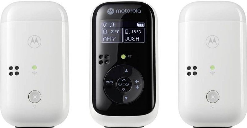 Motorola PIP15-2 MULTI HD - Audio Babyfoon - Met 2 Babyunits - Groot Bereik