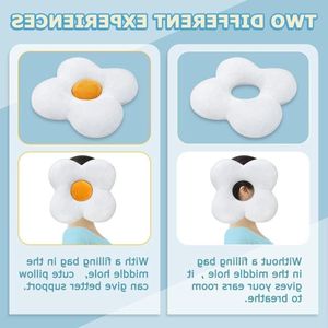 Oorpiercingkussen donutkussen voor zijslapers - CNH verlichting - oorontsteking en decubitus beschermer - oordopjes - slaapondersteuningskussen