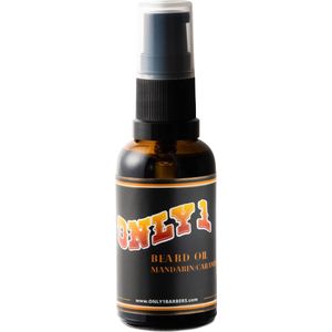 ONLY 1 Beard Oil – Mandarin & Carwood – Baardolie voor Mannen – 30 ml