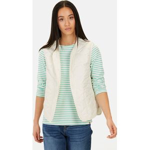 camel active - Gewatteerde Bodywarmer - Bot Wit - Gemaakt van Gerecycled Polyester