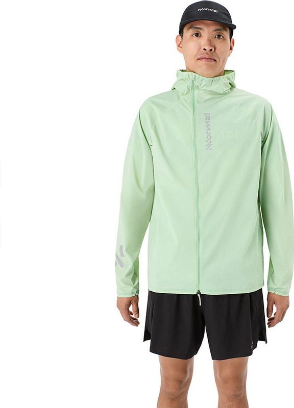 Nnormal - Trail Wind Jacket - Lichtgroen - Jack - Nylon