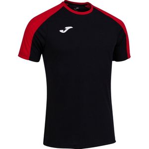 Joma Eco-Championship Shirt Korte Mouw Heren - Zwart / Rood | Maat: XL
