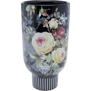 Kare Vaas Rose Magic Black 27cm