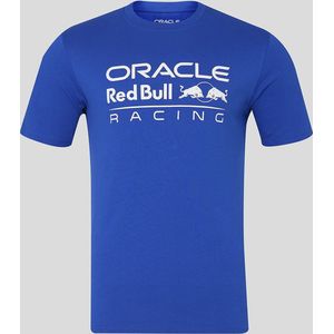 Oracle Red Bull Racing Logo Shirt Royal Blauw L - Max Verstappen - Liam Lawson - Formule 1 - F1